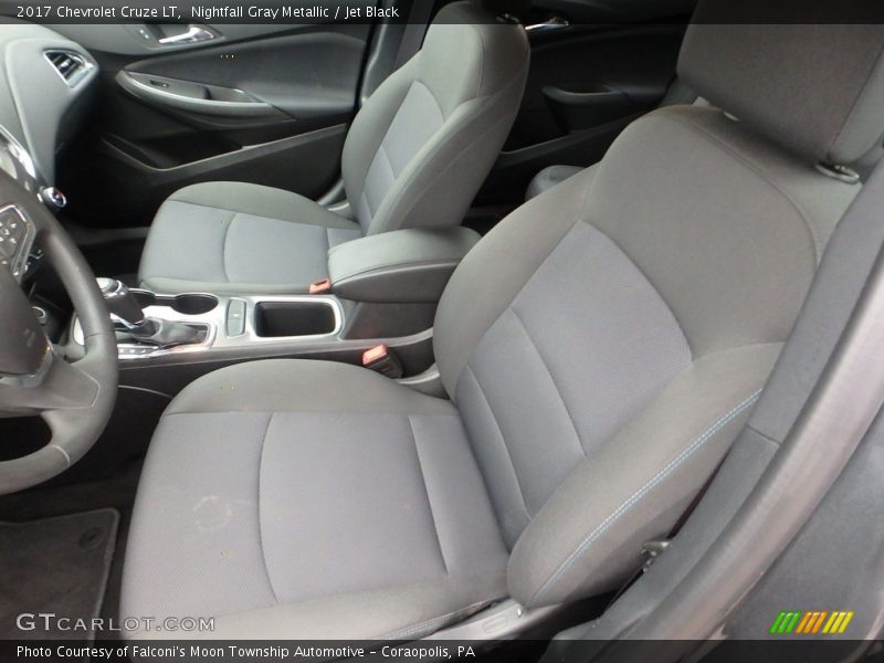 Nightfall Gray Metallic / Jet Black 2017 Chevrolet Cruze LT