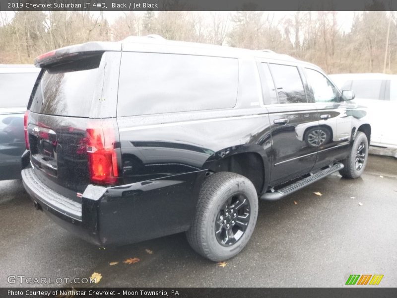 Black / Jet Black 2019 Chevrolet Suburban LT 4WD