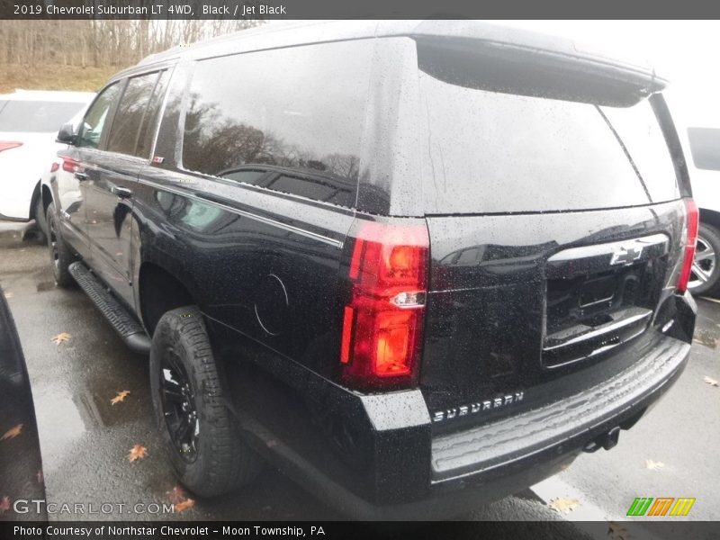 Black / Jet Black 2019 Chevrolet Suburban LT 4WD