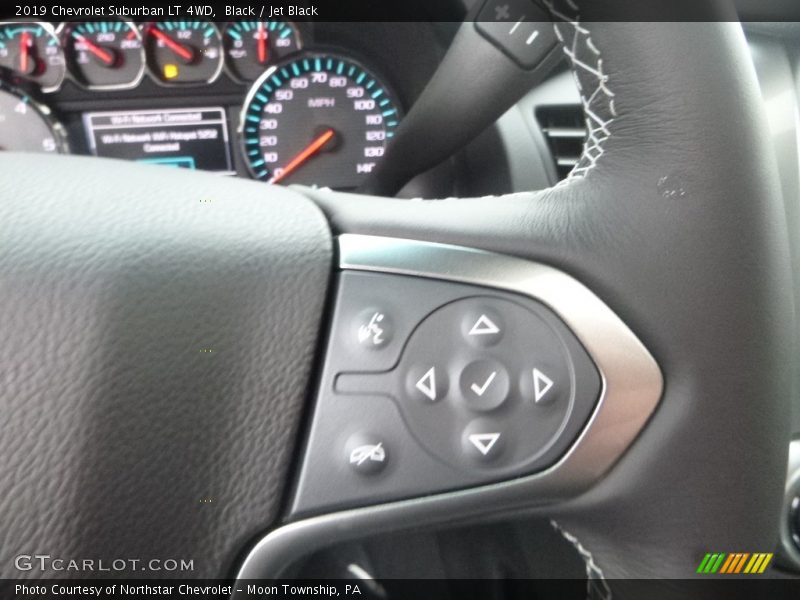 Black / Jet Black 2019 Chevrolet Suburban LT 4WD