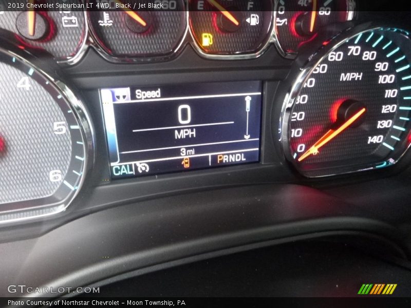 Black / Jet Black 2019 Chevrolet Suburban LT 4WD