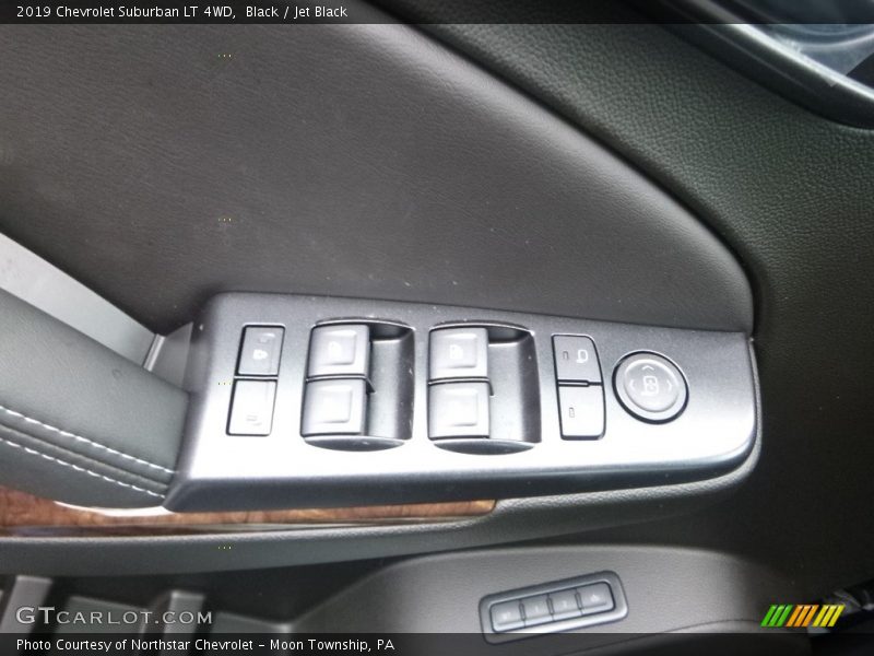 Black / Jet Black 2019 Chevrolet Suburban LT 4WD