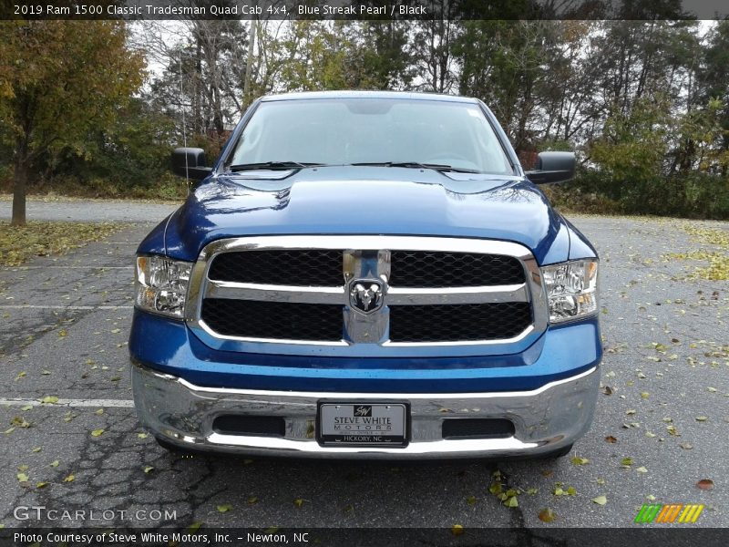 Blue Streak Pearl / Black 2019 Ram 1500 Classic Tradesman Quad Cab 4x4