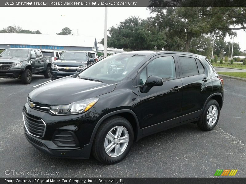 Mosaic Black Metallic / Jet Black/­Light Ash Gray 2019 Chevrolet Trax LS