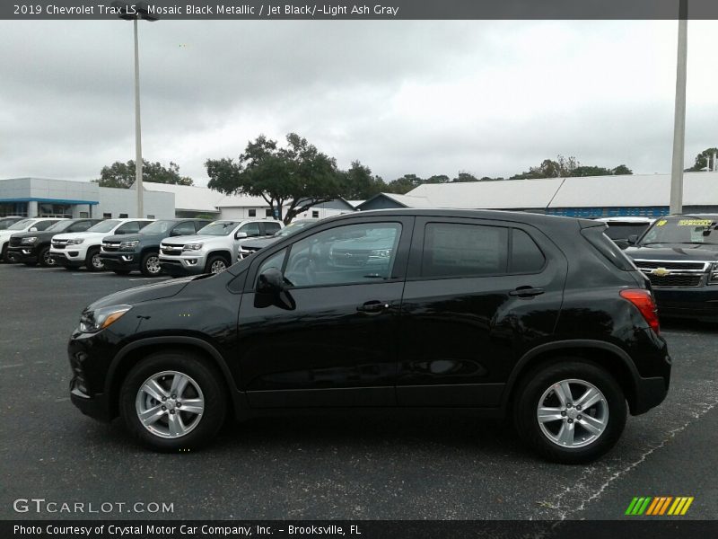 Mosaic Black Metallic / Jet Black/­Light Ash Gray 2019 Chevrolet Trax LS