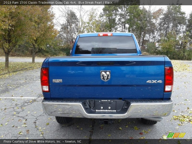 Blue Streak Pearl / Black 2019 Ram 1500 Classic Tradesman Quad Cab 4x4