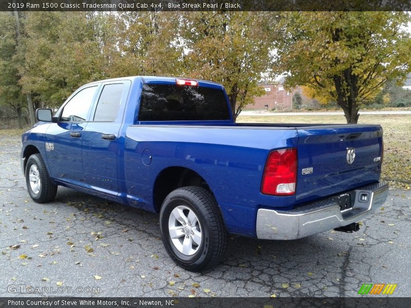 Blue Streak Pearl / Black 2019 Ram 1500 Classic Tradesman Quad Cab 4x4