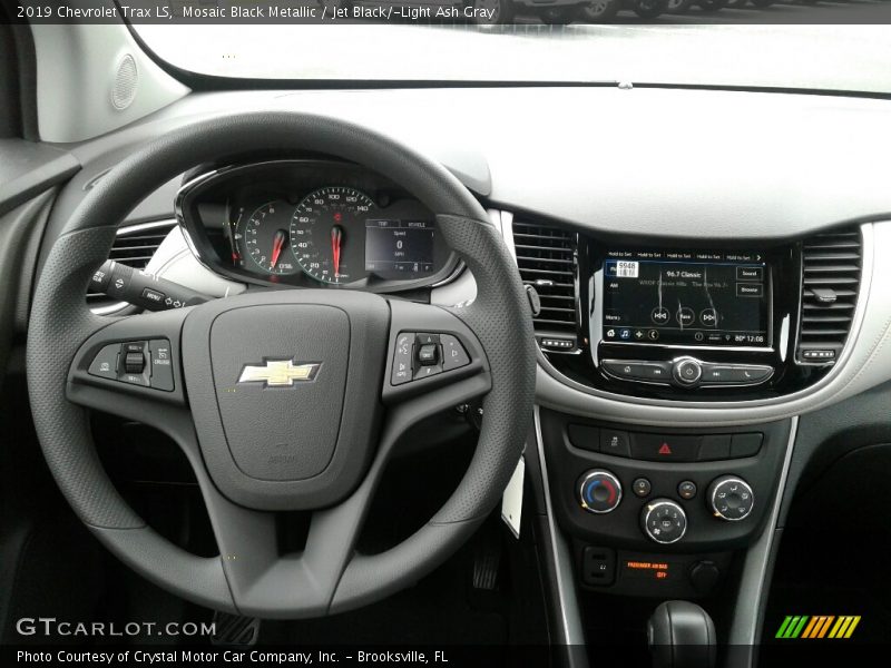 Mosaic Black Metallic / Jet Black/­Light Ash Gray 2019 Chevrolet Trax LS