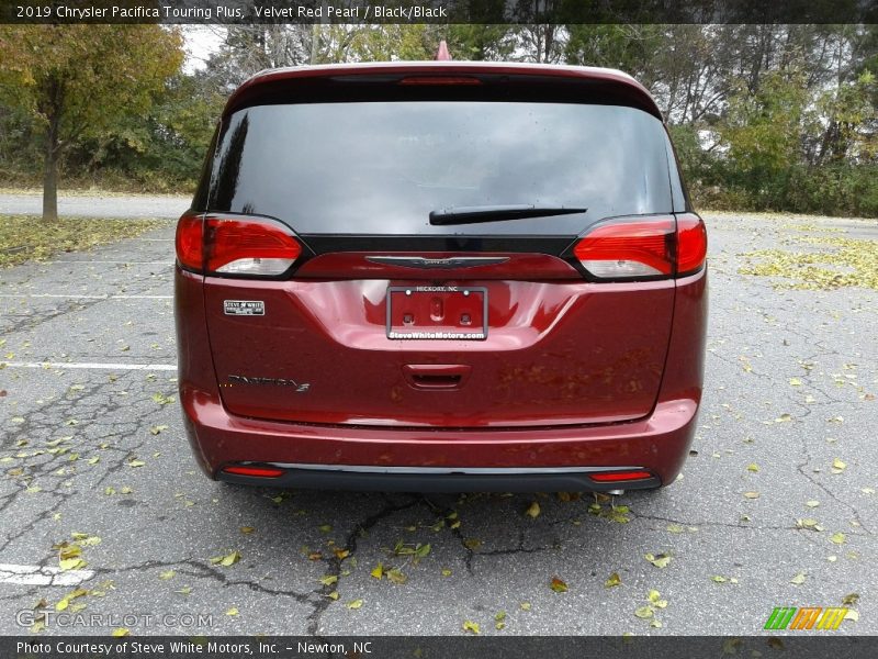 Velvet Red Pearl / Black/Black 2019 Chrysler Pacifica Touring Plus