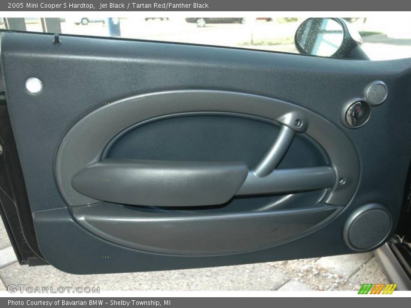 Jet Black / Tartan Red/Panther Black 2005 Mini Cooper S Hardtop