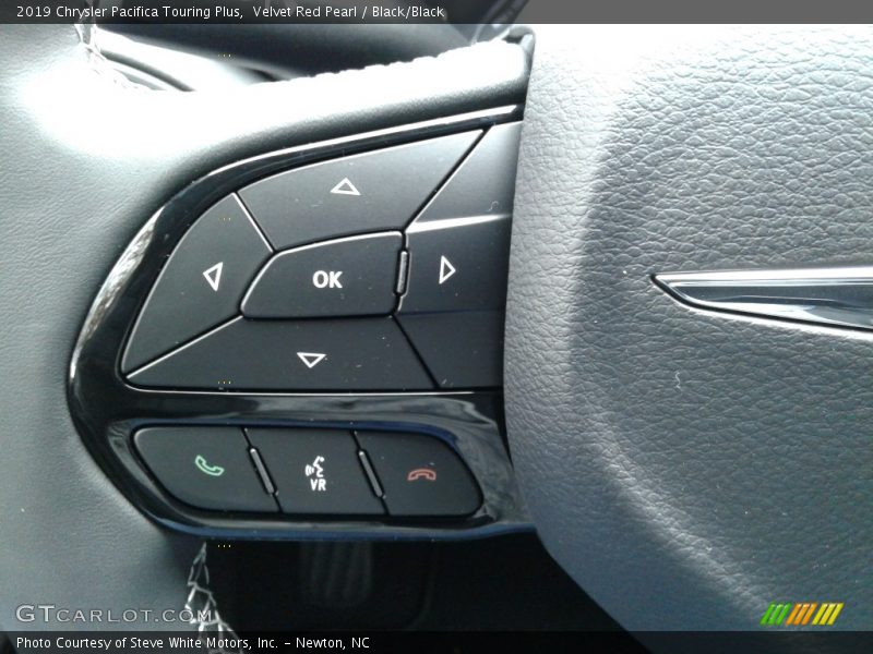 Velvet Red Pearl / Black/Black 2019 Chrysler Pacifica Touring Plus