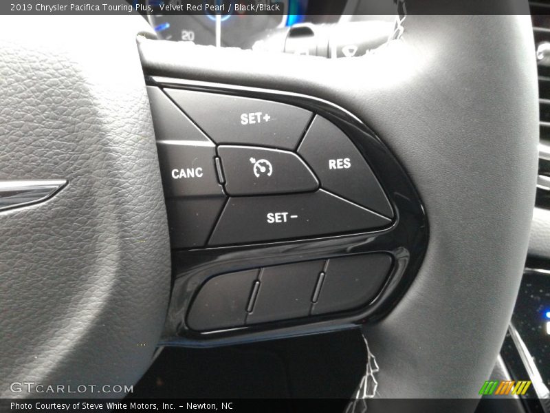 Velvet Red Pearl / Black/Black 2019 Chrysler Pacifica Touring Plus