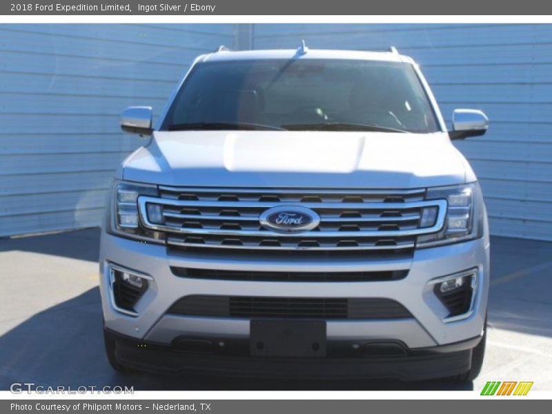Ingot Silver / Ebony 2018 Ford Expedition Limited