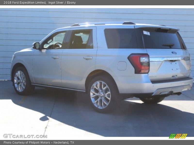 Ingot Silver / Ebony 2018 Ford Expedition Limited