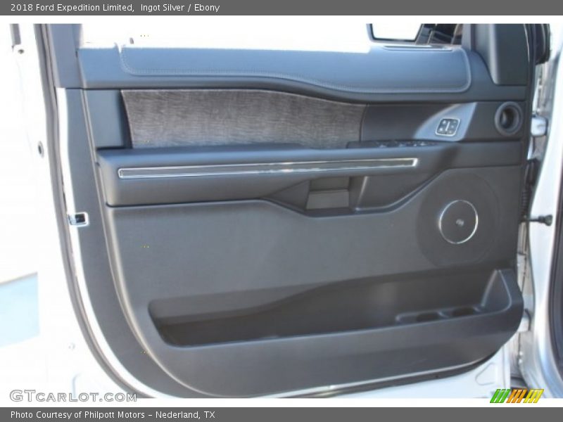 Ingot Silver / Ebony 2018 Ford Expedition Limited