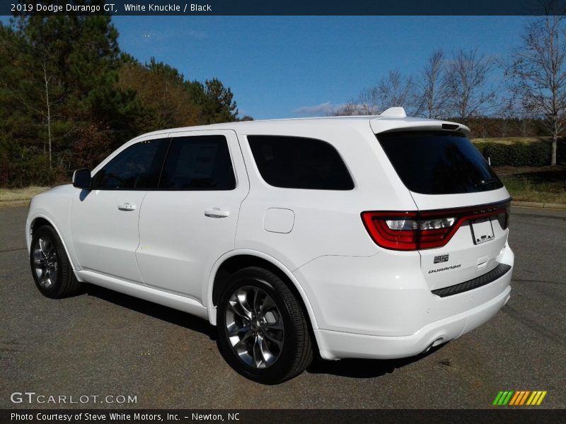 White Knuckle / Black 2019 Dodge Durango GT