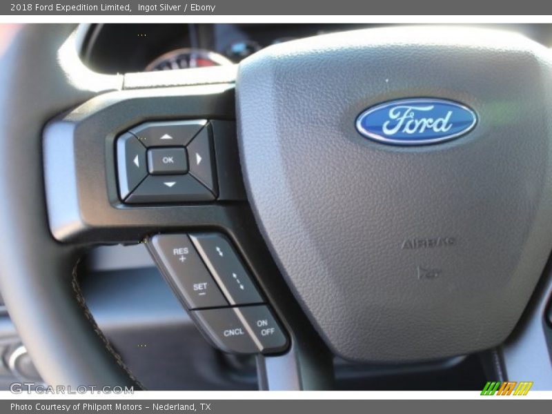 Ingot Silver / Ebony 2018 Ford Expedition Limited