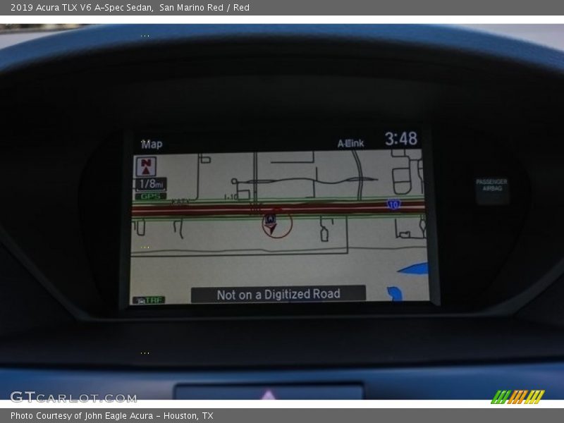 San Marino Red / Red 2019 Acura TLX V6 A-Spec Sedan