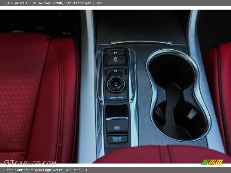 San Marino Red / Red 2019 Acura TLX V6 A-Spec Sedan
