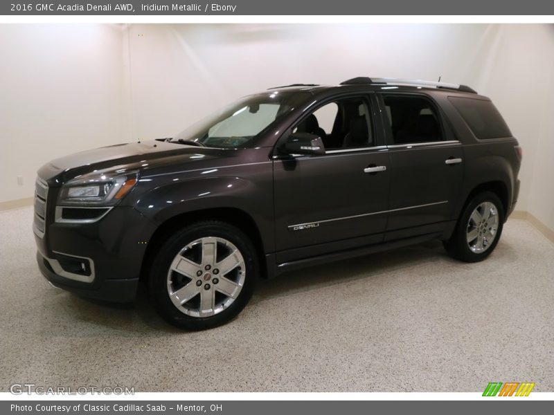 Iridium Metallic / Ebony 2016 GMC Acadia Denali AWD