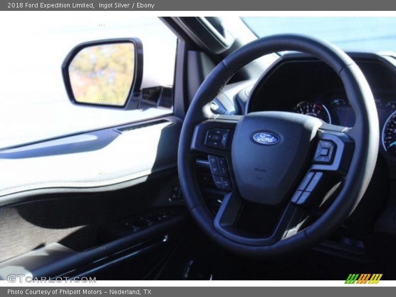 Ingot Silver / Ebony 2018 Ford Expedition Limited
