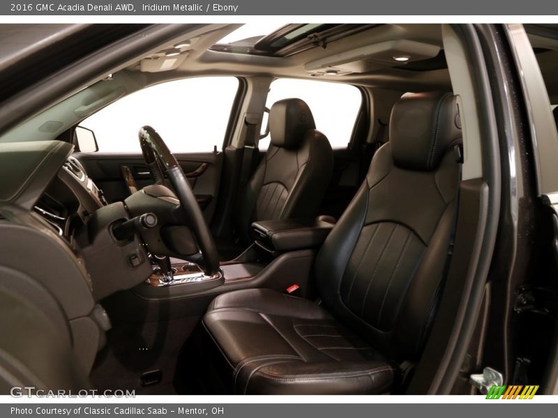 Iridium Metallic / Ebony 2016 GMC Acadia Denali AWD