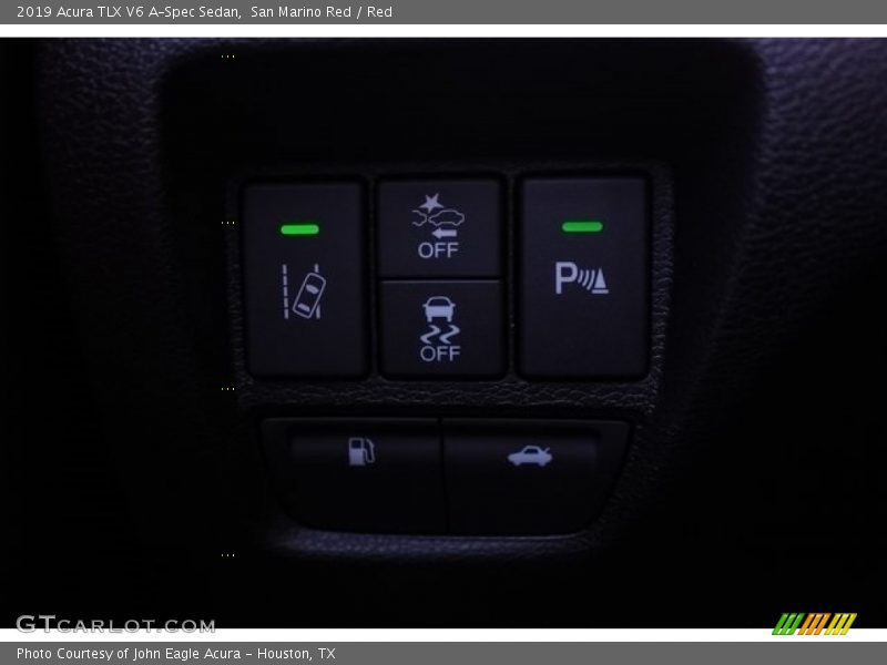 San Marino Red / Red 2019 Acura TLX V6 A-Spec Sedan