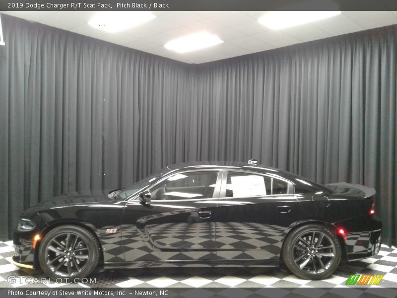 Pitch Black / Black 2019 Dodge Charger R/T Scat Pack