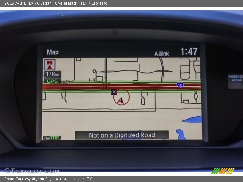 Crystal Black Pearl / Espresso 2019 Acura TLX V6 Sedan