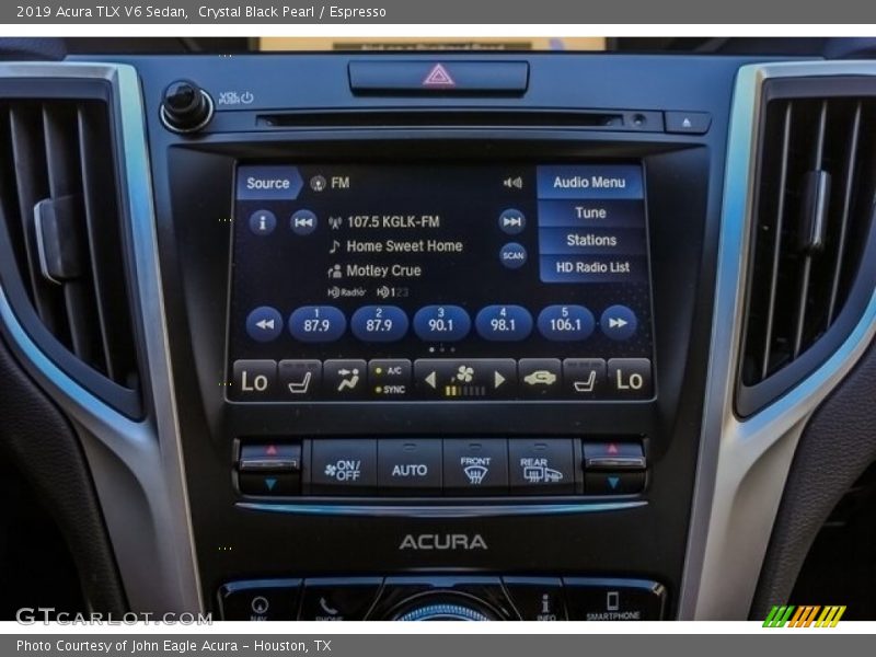 Crystal Black Pearl / Espresso 2019 Acura TLX V6 Sedan