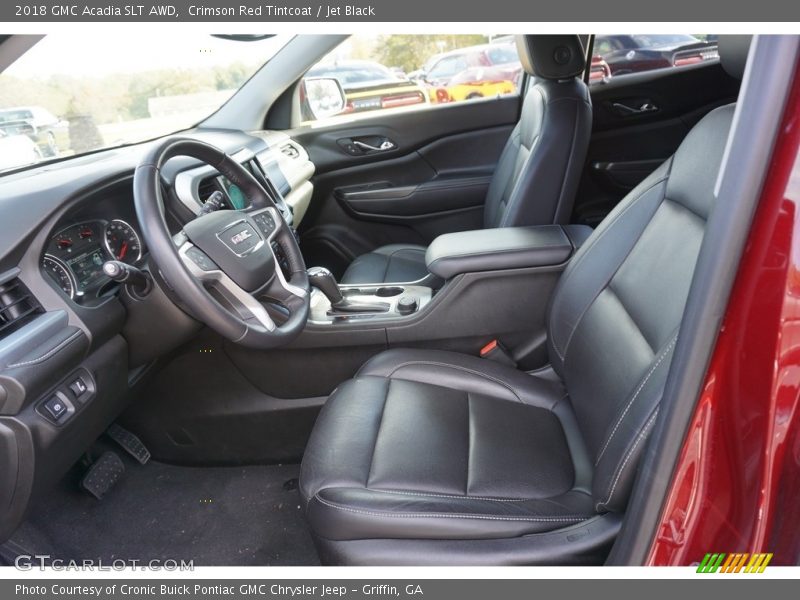 Crimson Red Tintcoat / Jet Black 2018 GMC Acadia SLT AWD