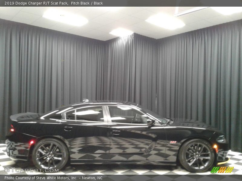 Pitch Black / Black 2019 Dodge Charger R/T Scat Pack