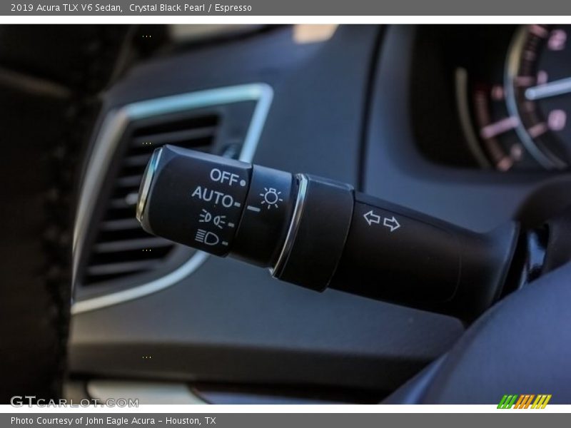 Crystal Black Pearl / Espresso 2019 Acura TLX V6 Sedan