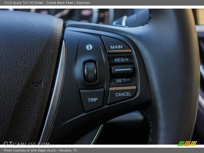 Crystal Black Pearl / Espresso 2019 Acura TLX V6 Sedan