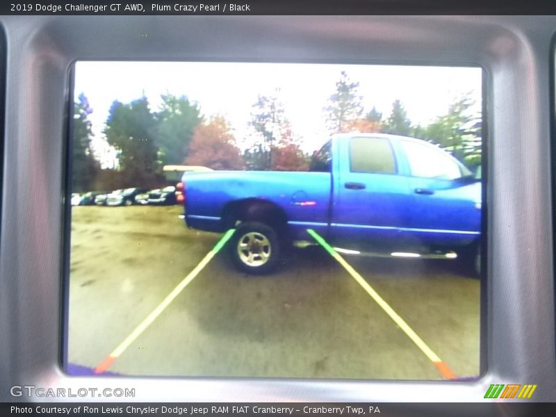 Plum Crazy Pearl / Black 2019 Dodge Challenger GT AWD