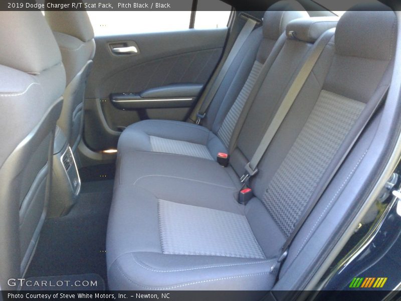 Rear Seat of 2019 Charger R/T Scat Pack