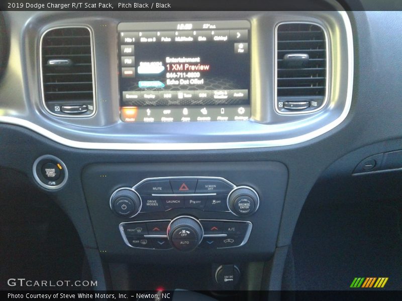 Controls of 2019 Charger R/T Scat Pack