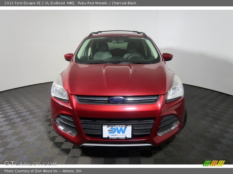 Ruby Red Metallic / Charcoal Black 2013 Ford Escape SE 2.0L EcoBoost 4WD