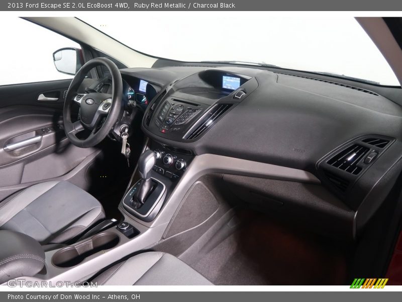 Ruby Red Metallic / Charcoal Black 2013 Ford Escape SE 2.0L EcoBoost 4WD