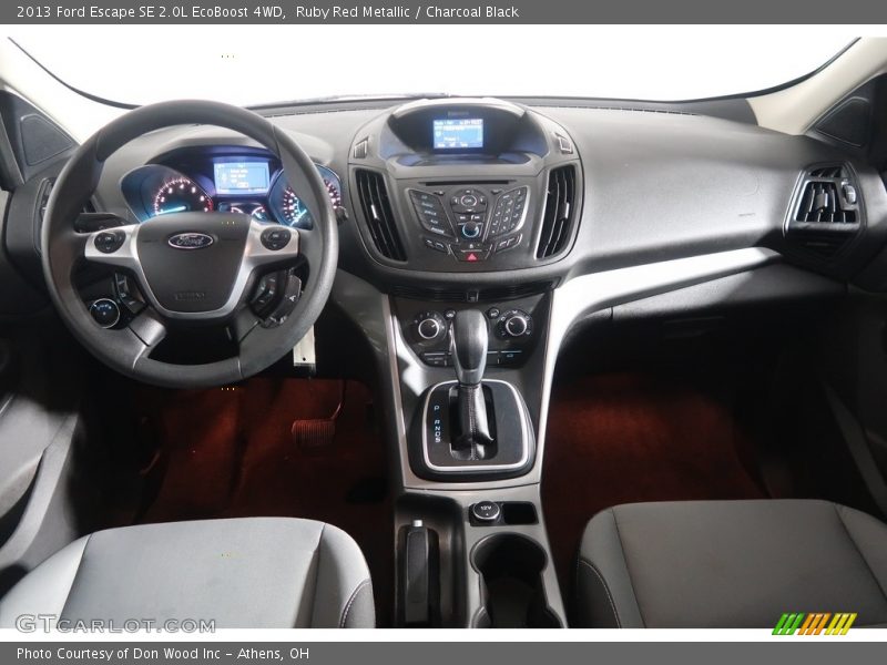 Ruby Red Metallic / Charcoal Black 2013 Ford Escape SE 2.0L EcoBoost 4WD