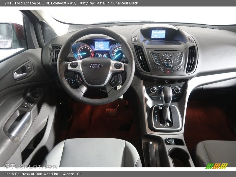 Ruby Red Metallic / Charcoal Black 2013 Ford Escape SE 2.0L EcoBoost 4WD