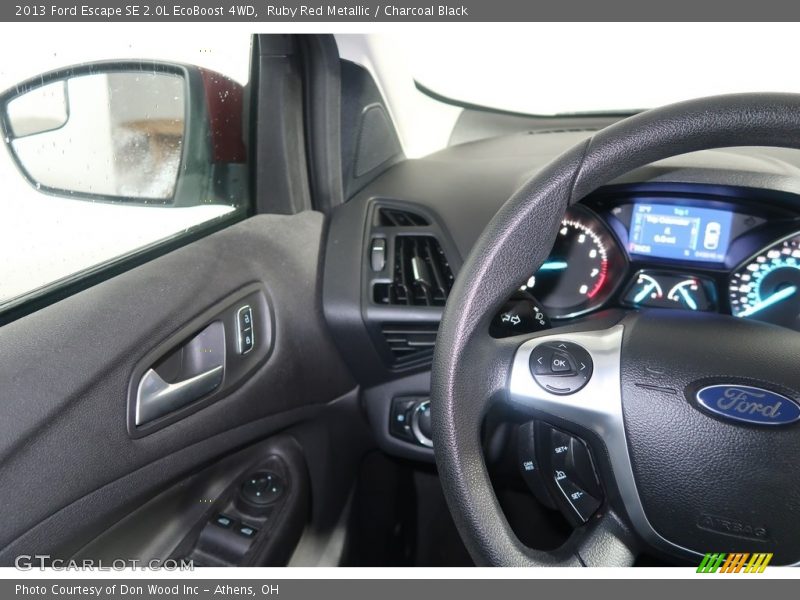 Ruby Red Metallic / Charcoal Black 2013 Ford Escape SE 2.0L EcoBoost 4WD