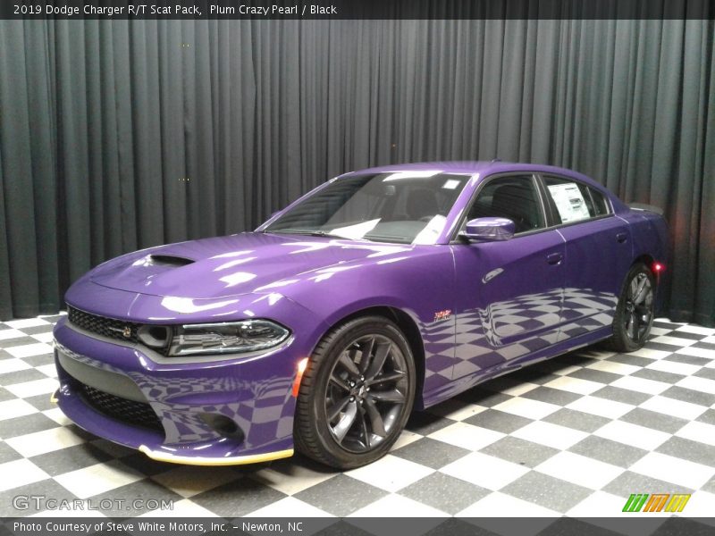 Plum Crazy Pearl / Black 2019 Dodge Charger R/T Scat Pack