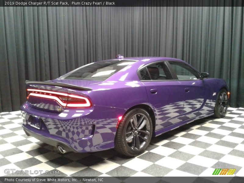 Plum Crazy Pearl / Black 2019 Dodge Charger R/T Scat Pack
