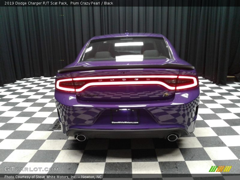 Plum Crazy Pearl / Black 2019 Dodge Charger R/T Scat Pack