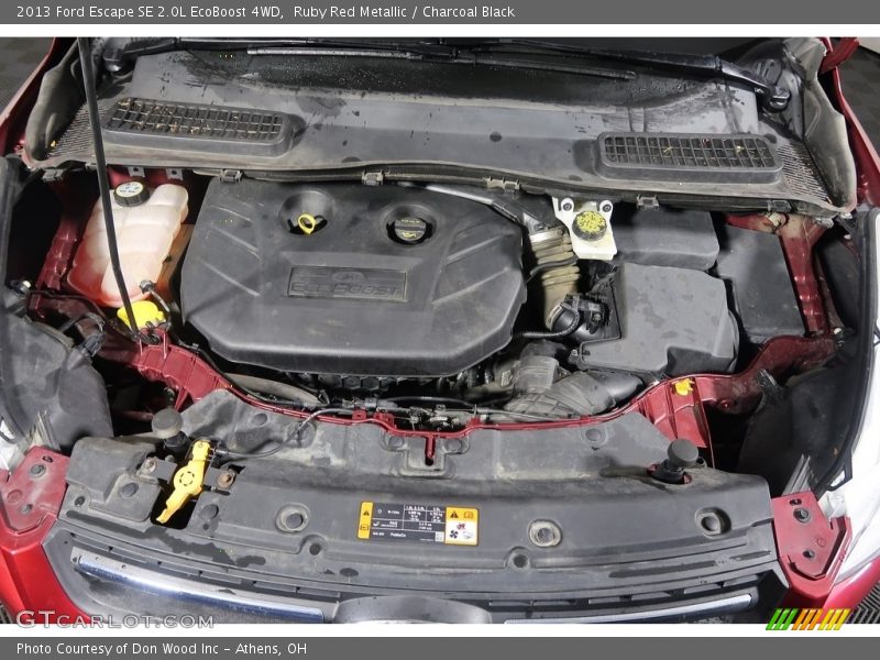 Ruby Red Metallic / Charcoal Black 2013 Ford Escape SE 2.0L EcoBoost 4WD