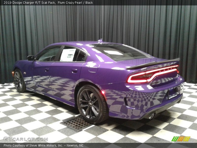 Plum Crazy Pearl / Black 2019 Dodge Charger R/T Scat Pack