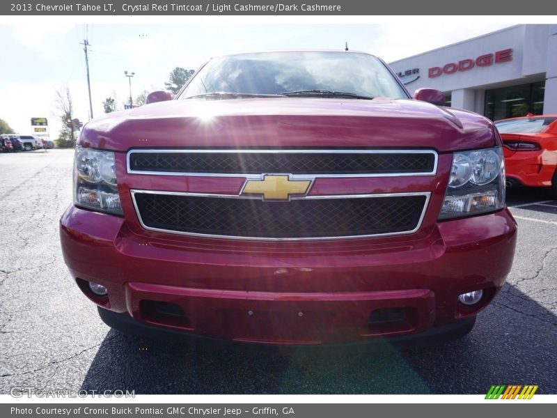 Crystal Red Tintcoat / Light Cashmere/Dark Cashmere 2013 Chevrolet Tahoe LT