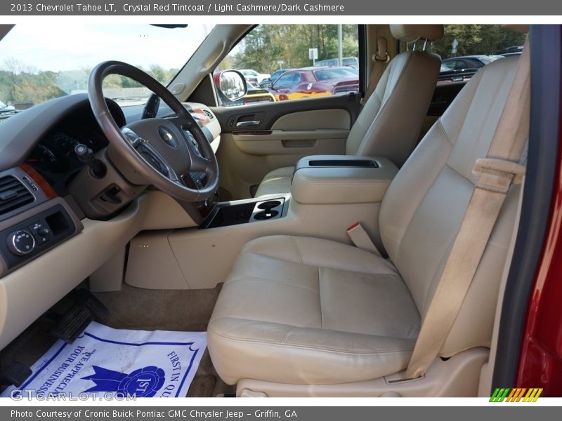 Crystal Red Tintcoat / Light Cashmere/Dark Cashmere 2013 Chevrolet Tahoe LT