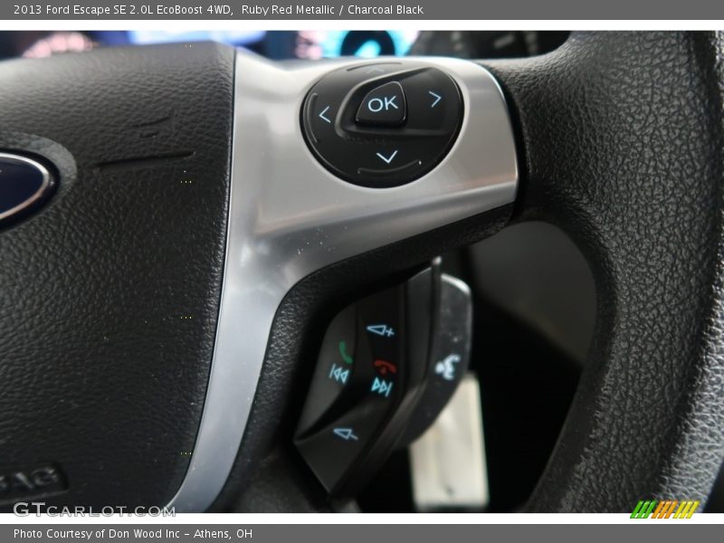 Ruby Red Metallic / Charcoal Black 2013 Ford Escape SE 2.0L EcoBoost 4WD